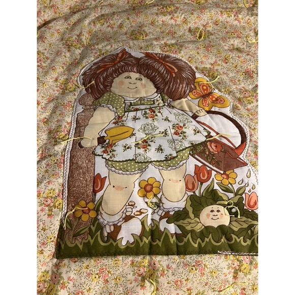 Cabbage Patch Kids Other - Vintage 1983 CABBAGE PATCH KIDS Quilted Blanket Size 41x55 Handmade